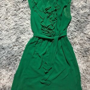 Emma & Michele Emerald Green Midi Dress
